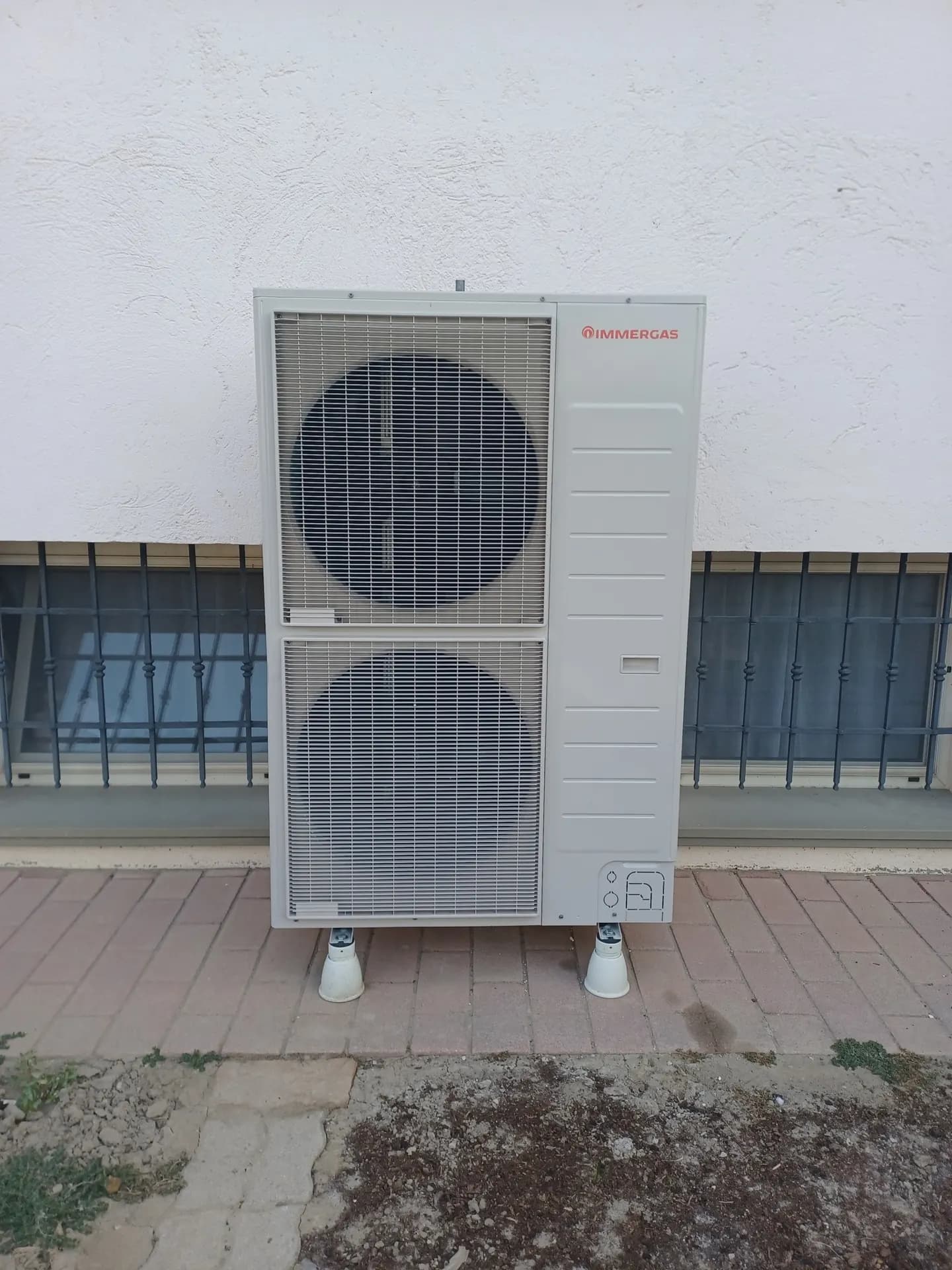 Una pompa di calore installata da CasaElettrica